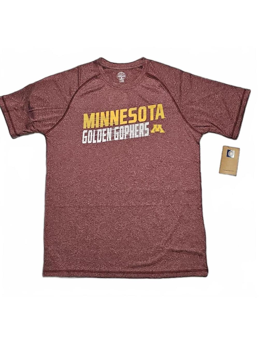 Minnesota Golden Gophers T‑Shirt Men’s L Athletic Fit Maroon Rivalry Threads NWT